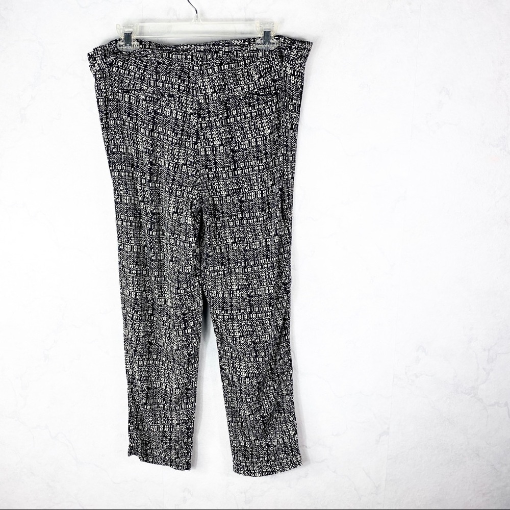 [ABS Platinum]  High Waisted Pleated Pants - Picture 3 of 3